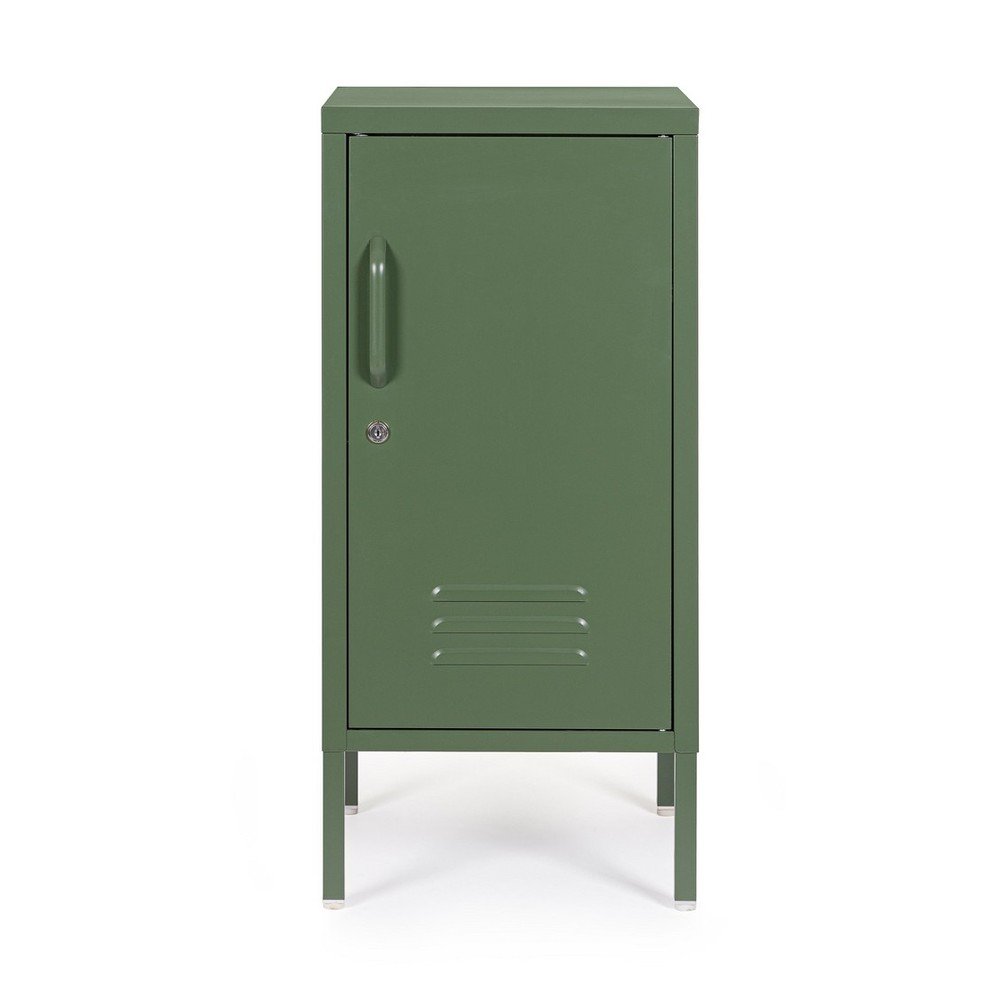 E-shop Tmavozelená kovová uzamykateľná skrinka 35x76x40 cm Cambridge – Yes Everyday