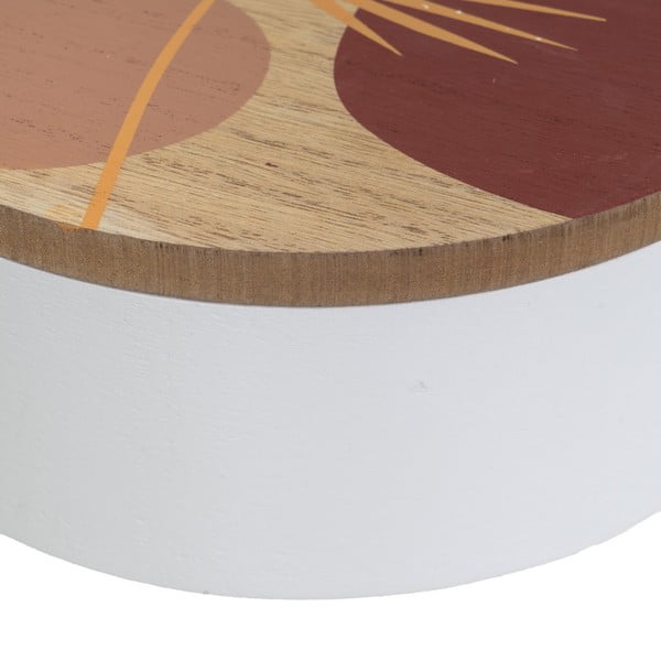 Dekoratívne úložné boxy s vekom v súprave 2 ks ø 17x6,5 cm – Casa Selección-image-3