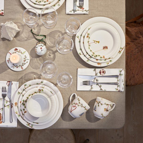 Textilné obrúsky v súprave 4 ks Hammershøi – Kähler Design-image-1