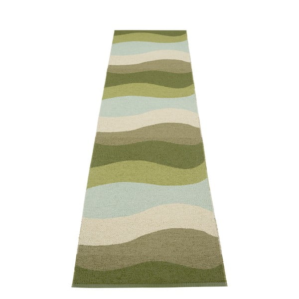 Zelený vnútorný a vonkajší behúň 70x300 cm Urvi Woods – Pappelina