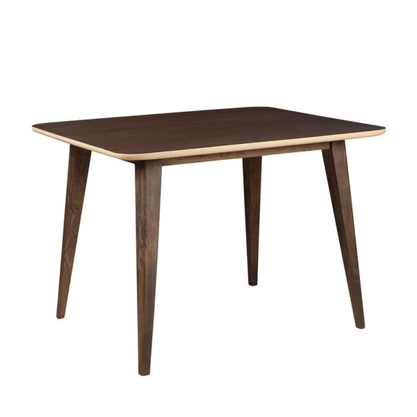 Jedálenský stôl z masívneho mangového dreva Woodjam Play Dark, 110 cm