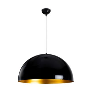 Čierne stropné svietidlo Opviq lights Berceste, ø 60 cm