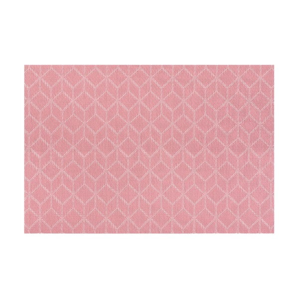 Červené prestieranie Tiseco Home Studio Cubes, 45 × 30 cm