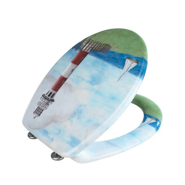 WC sedadlo Wenko Lighthouse, 44,5 × 37,5 cm-image-1