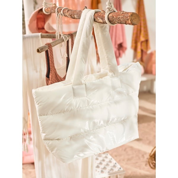 Biela plážová taška Sunnylife Puffer-image-1