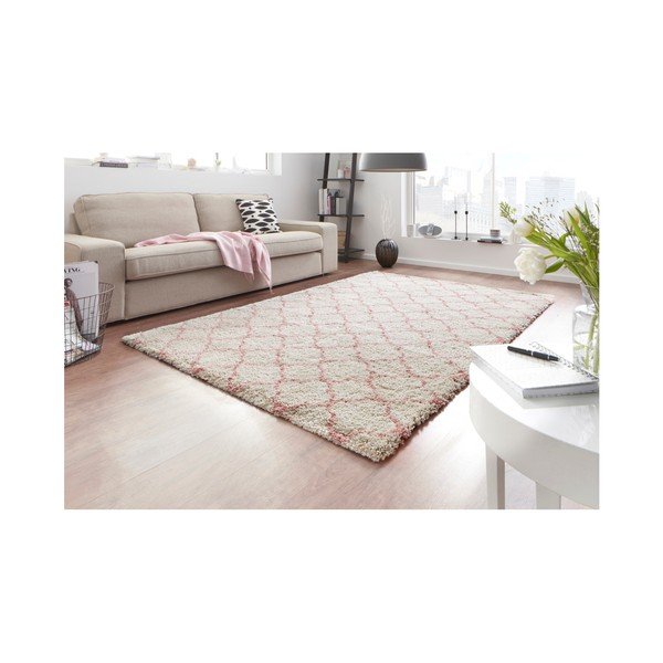 Krémovo-ružový koberec Mint Rugs Grace Creme Rose, 200 x 290 cm-image-2