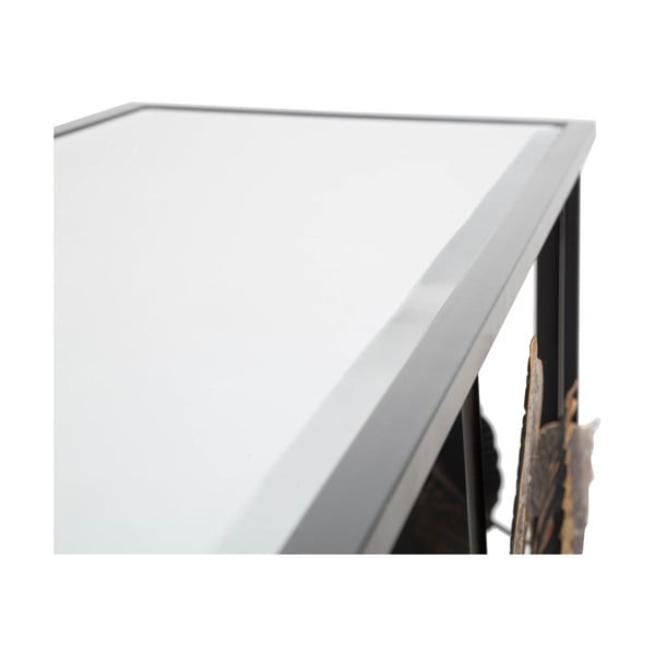 Čierny konzolový stolík 42x112 cm Glam Dark – Mauro Ferretti-image-4