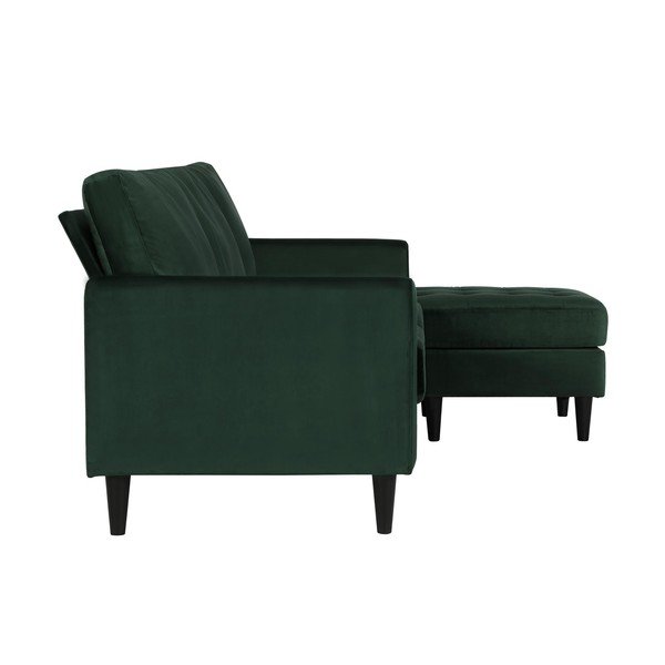 Zelená (variabilná) rohová pohovka Strummer - CosmoLiving by Cosmopolitan-image-4