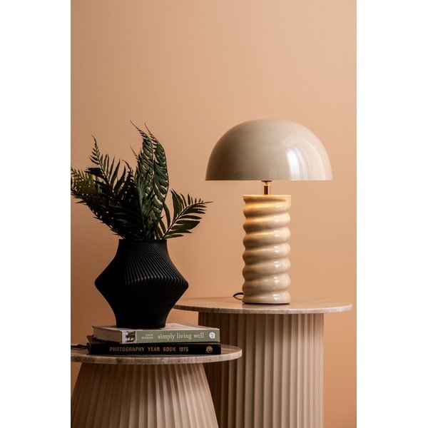 Sivá stolová lampa (výška  45 cm) Gracio  – Leitmotiv-image-1