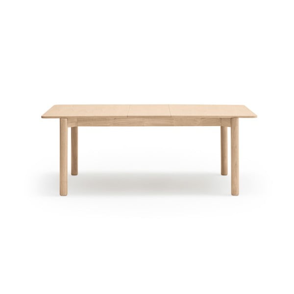 Rozkladací jedálenský stôl v dekore jaseňa 160x100 cm Atlas - Teulat-image-4