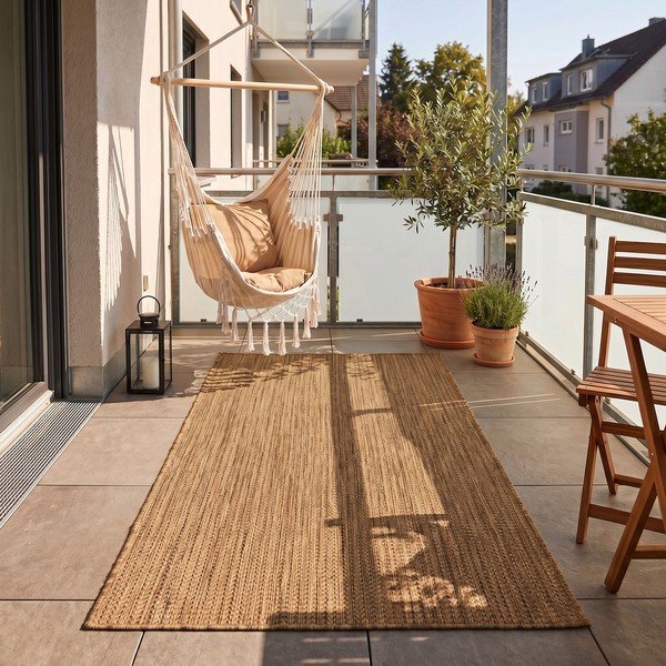 Hnedý vnútorný a vonkajší koberec 60x100 cm Mira 1450 – Ayyildiz Carpets-image-1