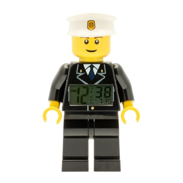 Hodiny s budíkom LEGO® City Policeman