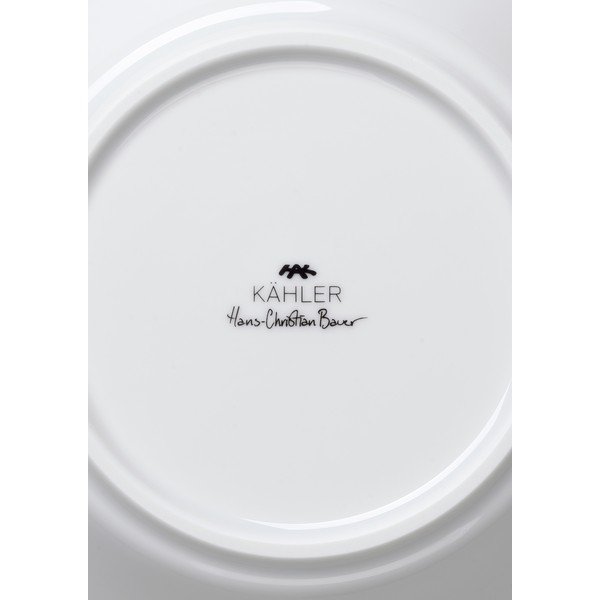 Biely porcelánový polievkový tanier Kähler Design Hammershoi, ⌀ 21 cm-image-3