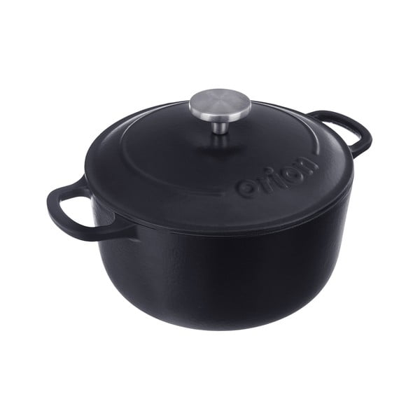 Liatinový hrniec s pokrievkou na indukciu 3,3 l LITINA SMALT – Orion-image-2