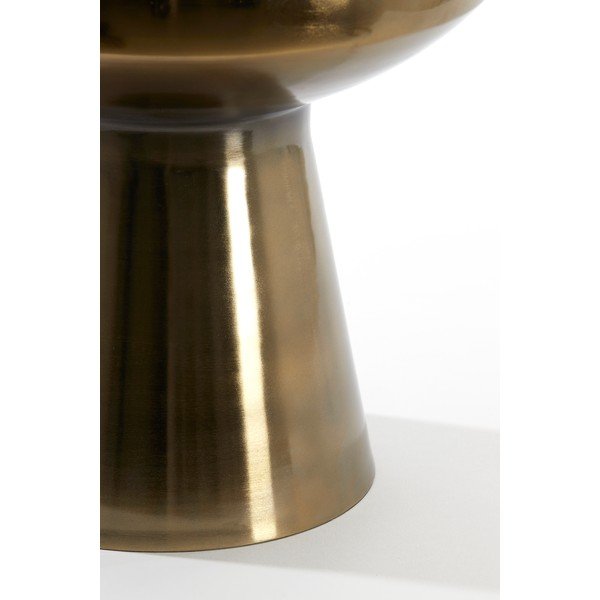 Kovový okrúhly odkladací stolík ø 38 cm Dakwa – Light & Living-image-2