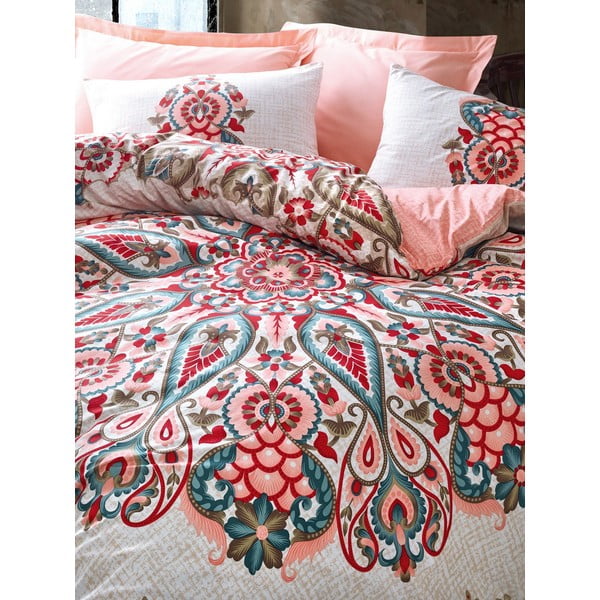 Bavlnené obliečky s plachtou Cotton Box Harsa, 200 x 220 cm-image-1