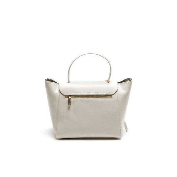 Kožená kabelka Tote 394 Beige-image-1