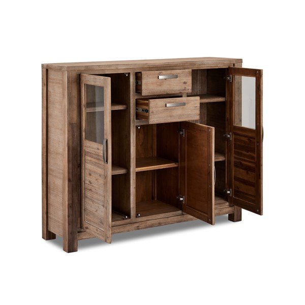 Komoda z akáciového dreva Furnhouse Alaska-image-2