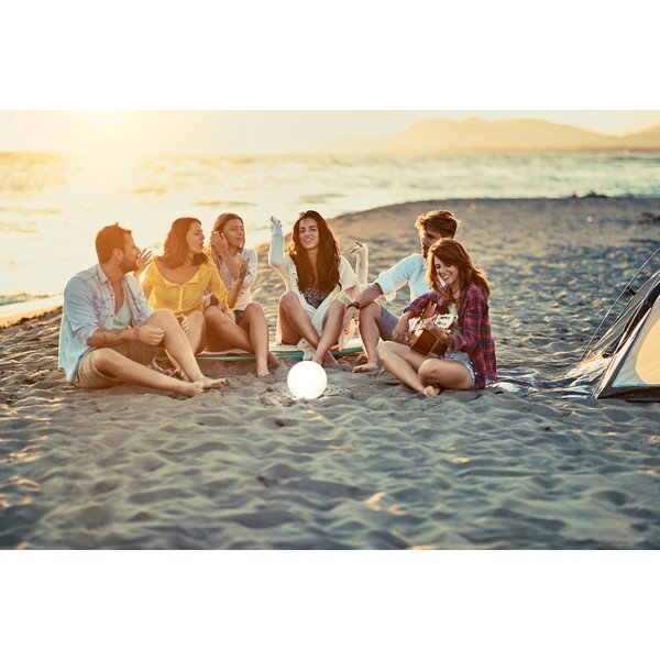 LED solárne vonkajšie svietidlo ø 18 cm Busso - Fischer &amp; Honsel-image-3