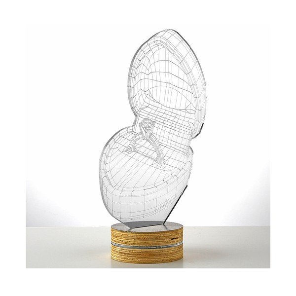 3D stolová lampa Marry me-image-1