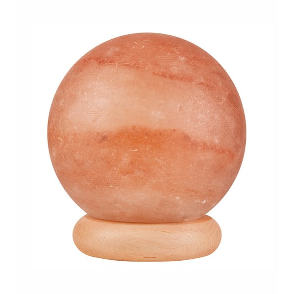 Oranžová soľná lampa, výška 16 cm Sally - LAMKUR-image-3