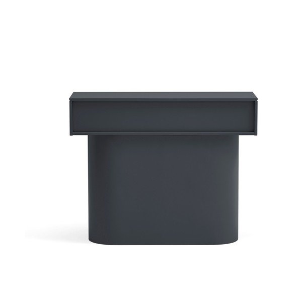 Antracitový konzolový stolík 36x100 cm Totem – Teulat-image-4