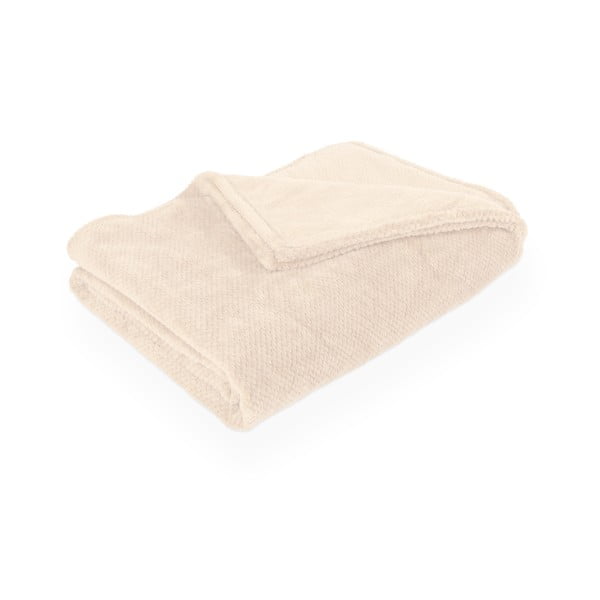 Slonovinová deka z mikroplyšu 150x200 cm Pippa – Tiseco Home Studio