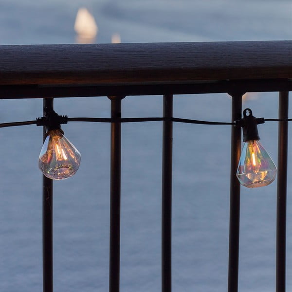 Svetelná reťaz počet žiaroviek 10 ks do zásuvky/solárna dĺžka 300 cm Marcus – Sirius-image-2