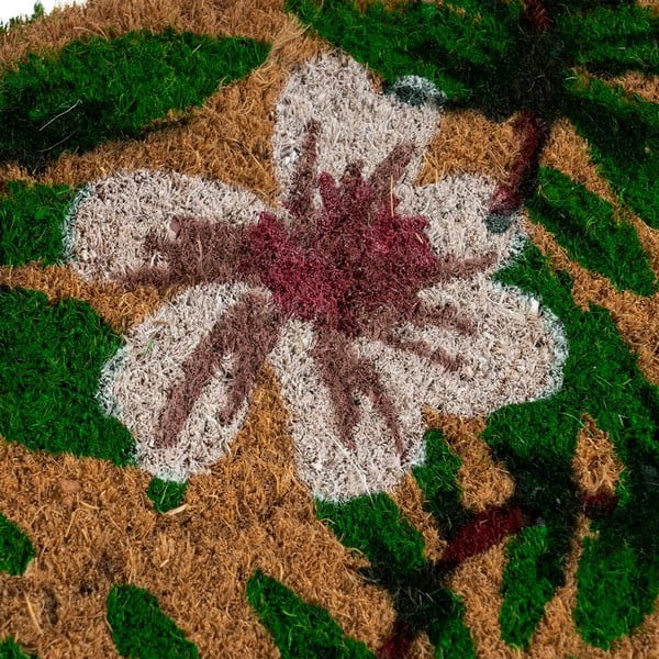 Rohožka z kokosového vlákna 40x60 cm Leafy – Casa Selección-image-1