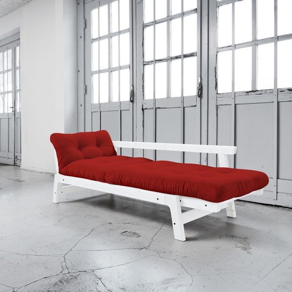 Rozkladacia pohovka Karup Step White/Red-image-3