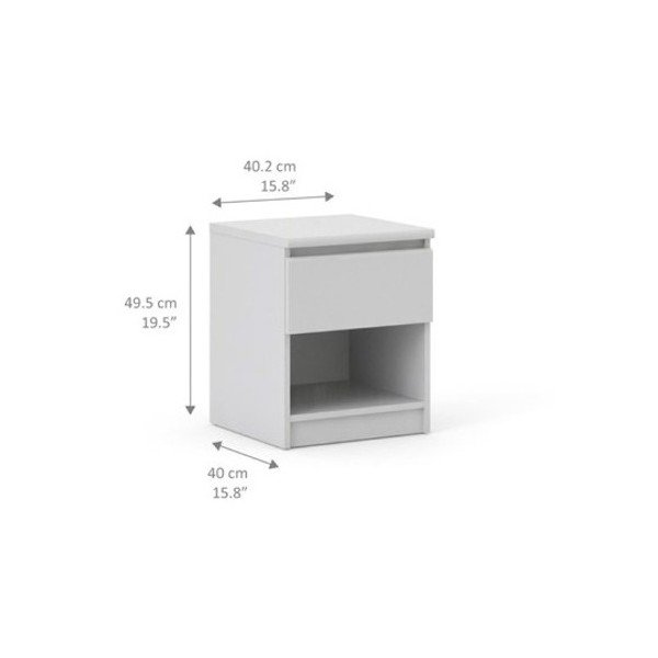 Drevený nočný stolík Evergreen Houso Bed-image-3