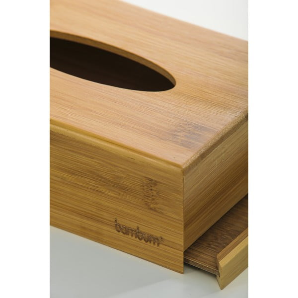 Bambusový box na vreckovky Bambum Metta, 19 × 12,3 cm-image-1
