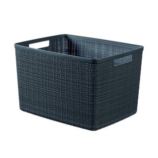 Tmavosivý úložný koš Curver Jute, 20 l