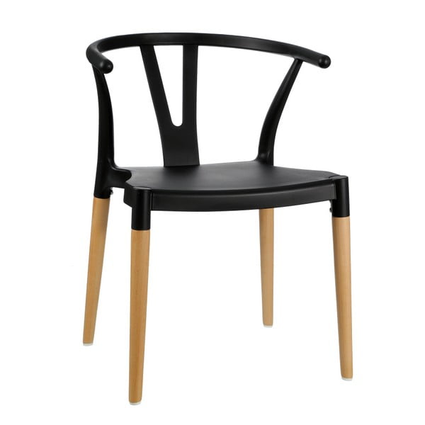Čierna stolička Ixia Karen