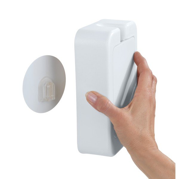 Biela nástenná WC kefa Wenko Osimo-image-3