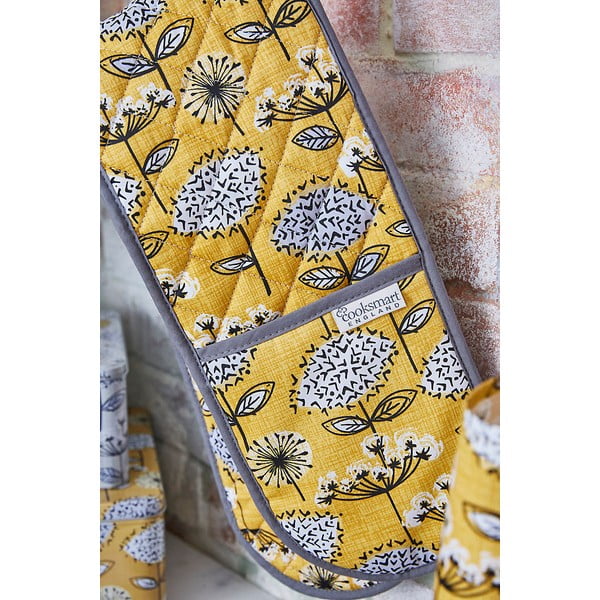 Bavlnená dvojitá kuchynská rukavica Cooksmart ® Retro-image-1