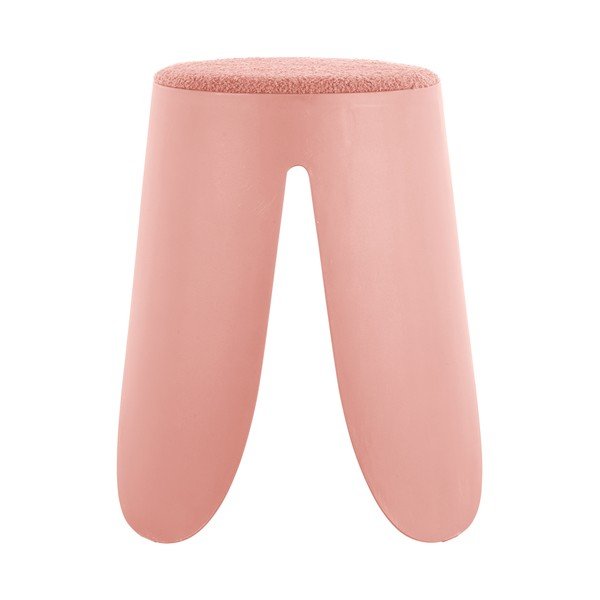 Svetloružová plastová stolička Savor – Leitmotiv-image-2