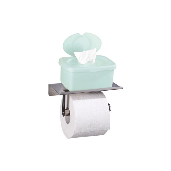 Samodržiaci držiak na toaletný papier z nehrdzavejúcej ocele - Maximex-image-2