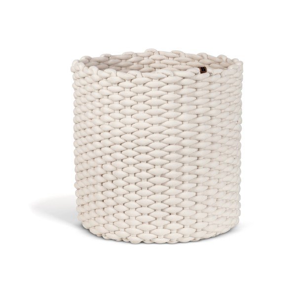 Látkový košík ø 40x40 cm Peach Skin Round XL – Bigso