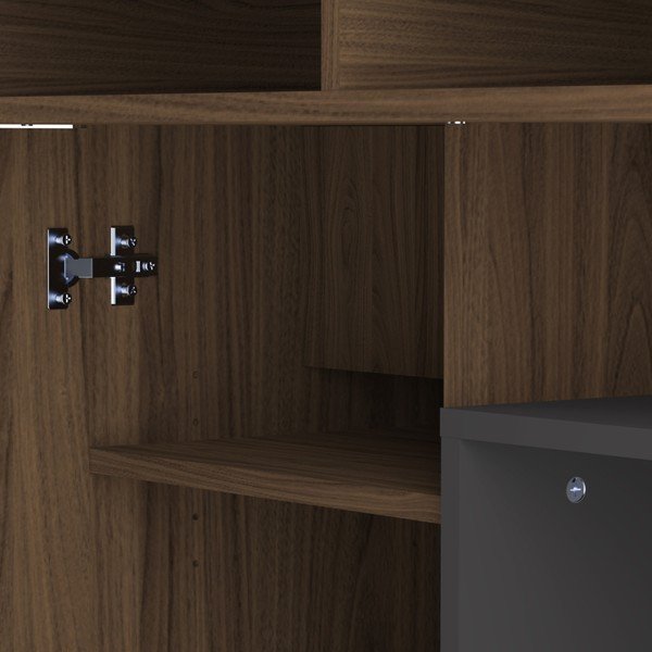 Tmavohnedý barový stolík Symbiosis Bar-image-1