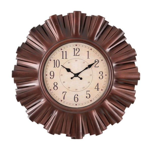 Nástenné hodiny Clock In Brown