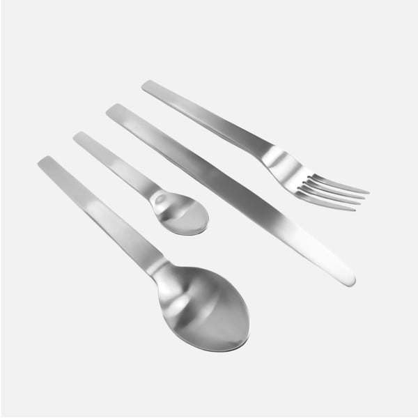 Antikoro príbor 24 ks v striebornej farbe Boldi – FABINI-image-3