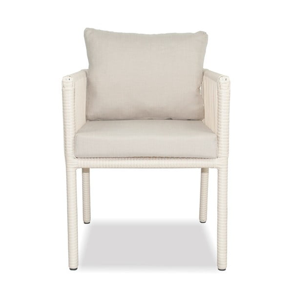 Béžová záhradná jedálenská súprava z umelého ratanu pre 8 Vera 200 – Floriane Garden-image-2