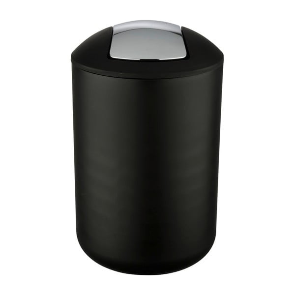 Čierny odpadkový kôš Wenko Brasil L, výška 31 cm-image-1