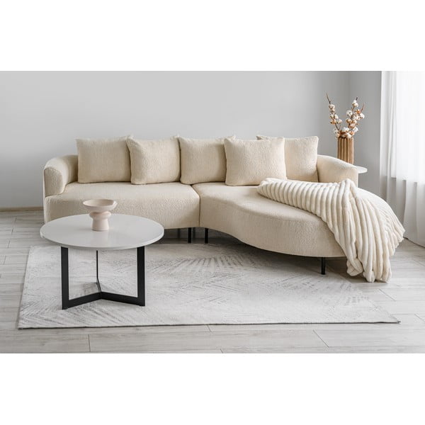 Béžová rohová pohovka (pravý roh) Vitoria – Scandic-image-1