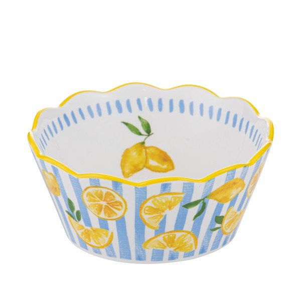 Žltá/svetlomodrá misa ø 16 cm Capri – Ladelle