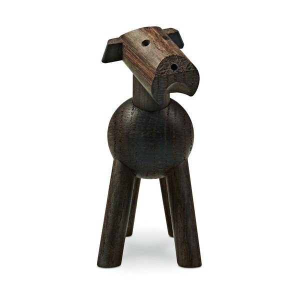 Soška z masívneho dubového dreva Kay Bojesen Denmark Tim Smoked-image-2