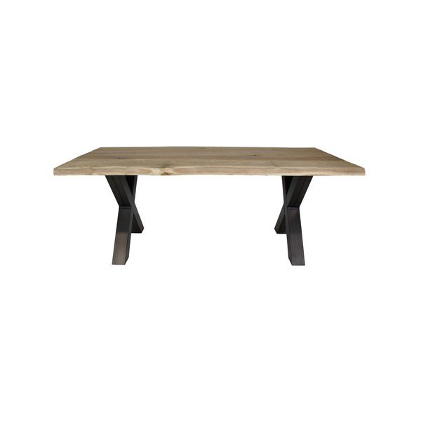 Doska jedálenského stola z masívneho dubového dreva HSM Collection Top, 200 x 100 cm-image-1