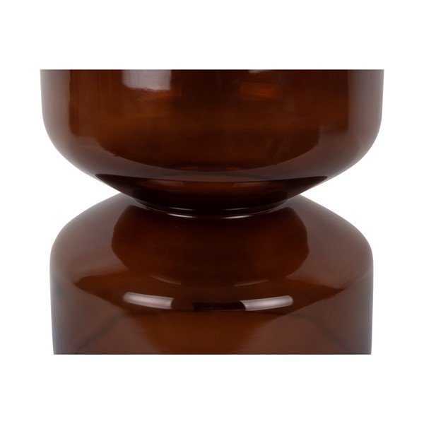 Sklenený okrúhly odkladací stolík ø 35 cm Doble  – Leitmotiv-image-3