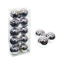 Strieborné vianočné ozdoby v súprave 10 ks Casa Selección Navidad, ø 5 cm